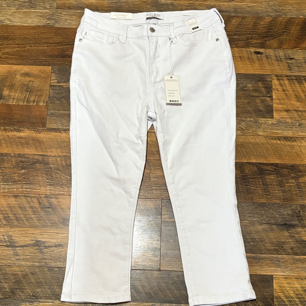 Judy‎ Blue Women's Bright White Ankle Jeans NWT